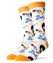 Load image into Gallery viewer, It&#39;s Bob Ross - Men&#39;s Cotton Crew Funny Socks