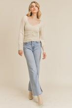 Load image into Gallery viewer, Ruched Lurex Sweater