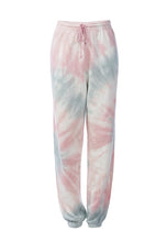 Load image into Gallery viewer, Tie-Dye Coral Joggers