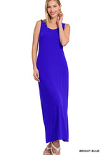 Load image into Gallery viewer, SLEEVESS FLARED SCOOP NECK MAXI DRESS