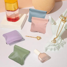 Load image into Gallery viewer, Pouchic Snap Closure Leather Organizer Pouch, 4 PCS