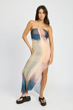 Load image into Gallery viewer, SHIRRED TUBE MAXI DRESS