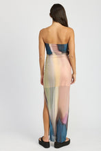 Load image into Gallery viewer, SHIRRED TUBE MAXI DRESS