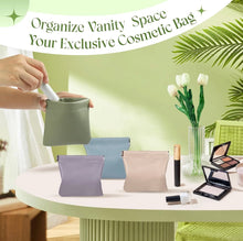 Load image into Gallery viewer, Pouchic Snap Closure Leather Organizer Pouch, 4 PCS