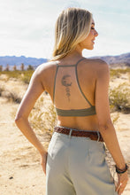 Load image into Gallery viewer, Dream catcher tattoo mesh bralette 