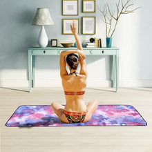 Load image into Gallery viewer, Tie Dye Toga Mat Towel with Slip-Resistant Grip