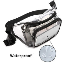 Load image into Gallery viewer, Clear Fanny Pack Stadium Approved Backpack