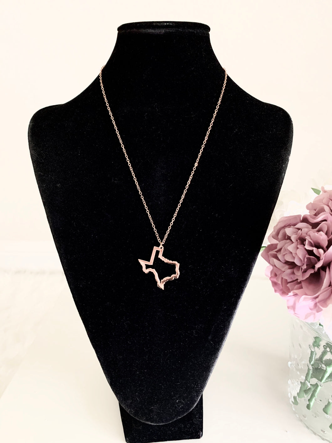 Texas Necklace - Gold - Accents Dallas