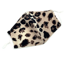 Load image into Gallery viewer, Kids Leopard Face Mask - Adjustable Straps - Accents Dallas