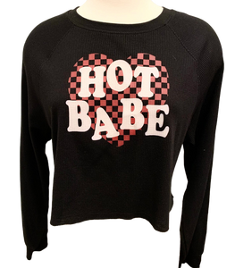 Hot babe thermal long sleeve top 