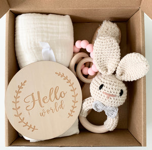Baby Gift Set Crochet Baby Shower Gifts for Mom Gifts for baby