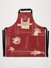 Load image into Gallery viewer, Blue w made from scratch apron 