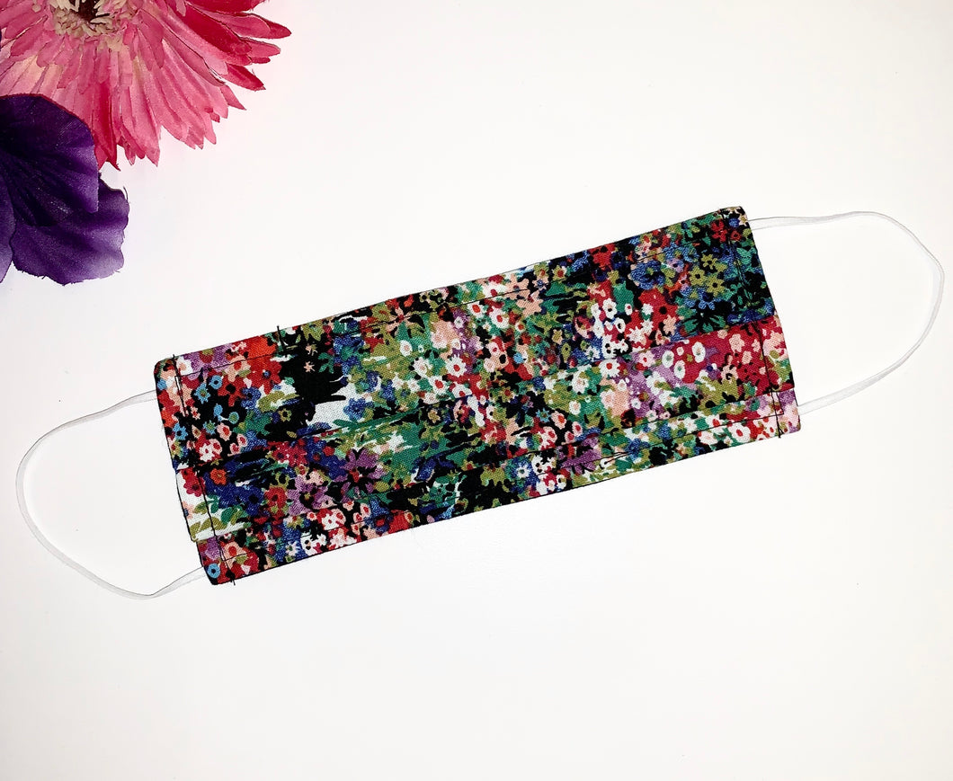 Colorful Floral Face Mask freeshipping - Accents Dallas