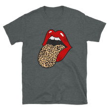 Load image into Gallery viewer, Red Lips Leopard Tongue Short-Sleeve Unisex T-Shirt - Accents Dallas