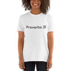 Proverbs 31 Short-Sleeve Unisex T-Shirt freeshipping - Accents Dallas