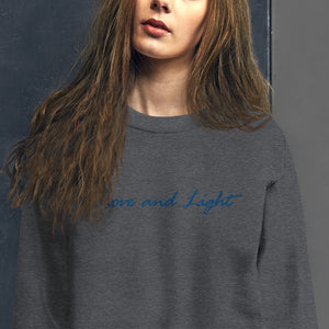 Love and Light Evil Eye Unisex Sweatshirt